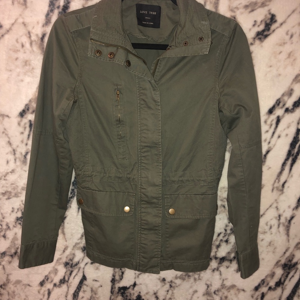 Green jacket